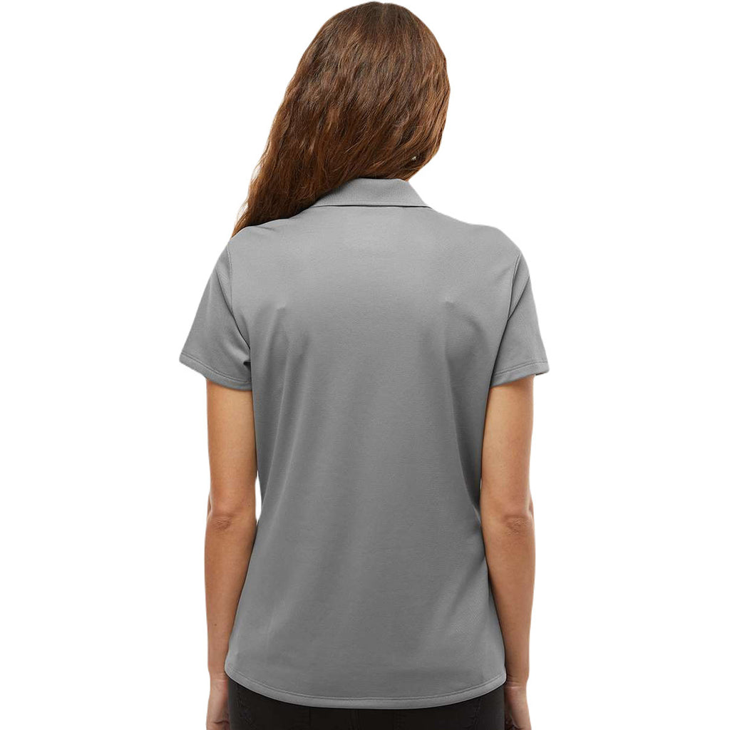 Adidas Women's Grey Three Basic Sport Polo