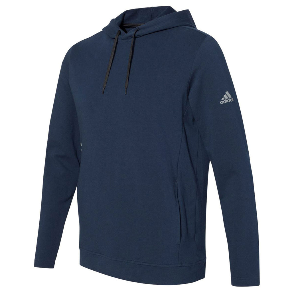 adidas Men's Collegiate Navy Lightweight Hooded Sweatshirt