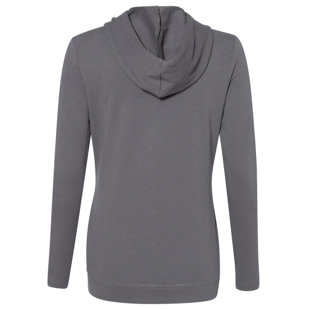 adidas Women's Grey Five Lightweight Hooded Sweatshirt