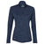 adidas Women's Collegiate Navy Melange Lightweight Quarter Zip