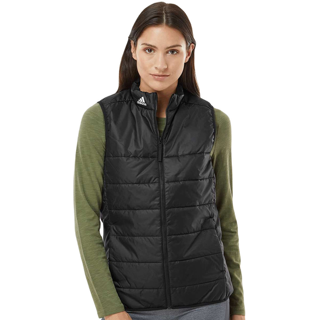 Adidas Women's Black Puffer Vest