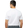 Adidas Men's White Micro Pique Polo