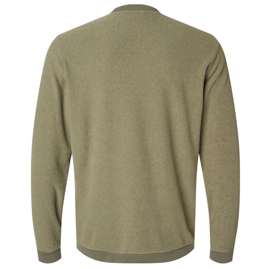 Adidas Men's Olive Strata Crewneck Sweatshirt