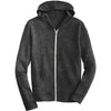 Alternative Apparel Men's Heather Black Eco-Jersey Zip Hoodie