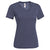 Expert Women's Dark Heather Navy V-Neck Tee