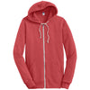 Alternative Apparel Men's True Red Rocky Eco-Fleece Full Zip Hoodie