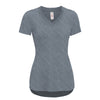 Expert Women's Charcoal TriTec Deep V-Neck Tee