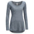 Expert Women's Charcoal TriTec Long Sleeve Scoop Neck Tee