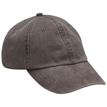 Adams Espresso 6 Panel Low-Profile Washed Pigment-Dyed Cap