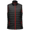 Stormtech Men's Black/Bright Red Stavanger Thermal Vest