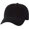 Valucap Black Unstructured Cap