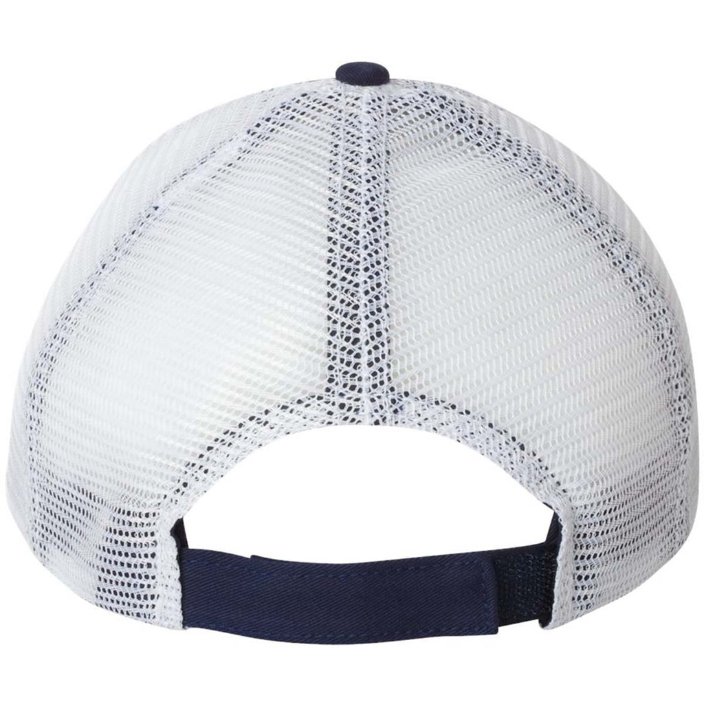 Sportsman Navy/White The Duke Washed Trucker Cap