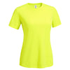 Expert Women's Safety Yellow Short Sleeve Tee