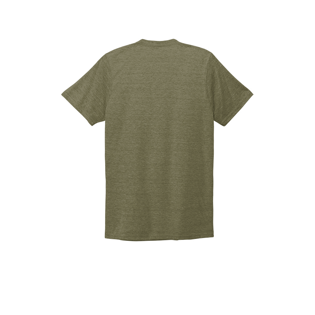 Allmade Unisex Olive You Green Tri-Blend V-Neck Tee