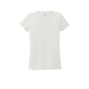 Allmade Women's Fairly White Tri-Blend V-Neck Tee