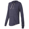 Champion Women's Navy Heather Originals Triblend Hooded Pullover