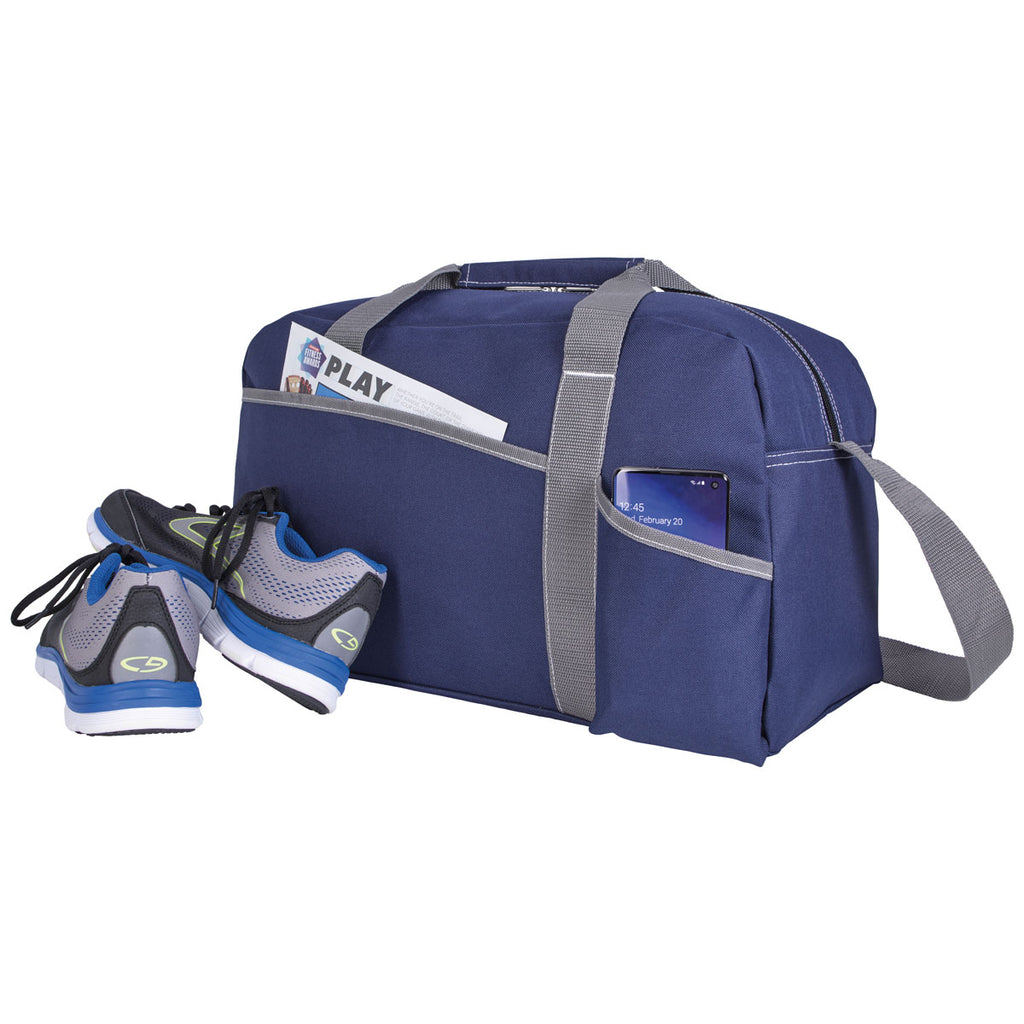 Atchison Navy Recycled PET Center Court Duffel