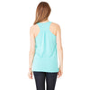 Bella + Canvas Women's Teal Flowy Racerback Tank