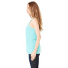 Bella + Canvas Women's Teal Flowy Racerback Tank