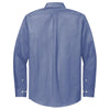 Brooks Brothers Men's Cobalt Blue Wrinkle-Free Stretch Pinpoint Shirt