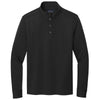 Brooks Brothers Men's Black Heather Mid-Layer Stretch Half Zip