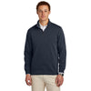 Brooks Brothers Men's Night Navy Double Knit Quarter Zip