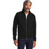 Brooks Brothers Men's Deep Black Double-Knit Full Zip