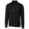 Cutter & Buck Men's Black Tall DryTec Traverse Half-Zip