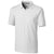 Cutter & Buck Men's White Tall Forge Polo Pencil Stripe