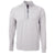 Cutter & Buck Men's Polished Heather Adapt Eco Knit Heather Tall Quarter Zip