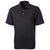 Cutter & Buck Men's Black Virtue Eco Pique Recycled Tall Polo