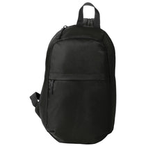 Port Authority Deep Black Crossbody Backpack