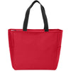 Port Authority Chili Red Essential Zip Tote