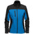 Stormtech Women's Azure Blue/Black Cascades Softshell