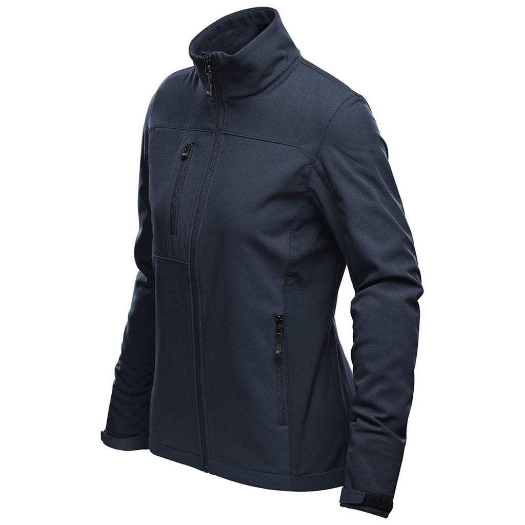 Stormtech Women's Navy/Navy Cascades Softshell