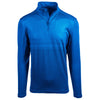 Levelwear Men's Royal Blue Prevail Quarter Zip Pullover