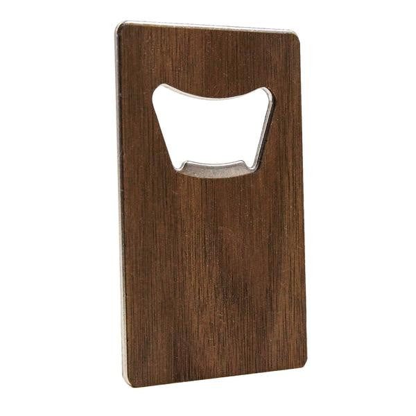 Woodchuck USA Walnut Credit Card Bottle Opener