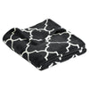 Port Authority Graphite Grey Quatrefoil Ultra Plush Blanket