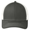 Port Authority Grey Steel/White Snapback Trucker Cap