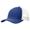 Port Authority Patriot Blue/White Snapback Trucker Cap