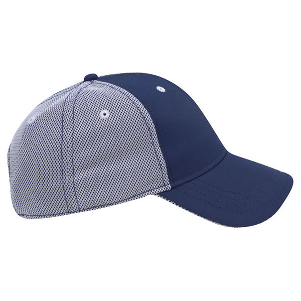 AHEAD Cowboy Blue/White Performance Mesh Back Cap