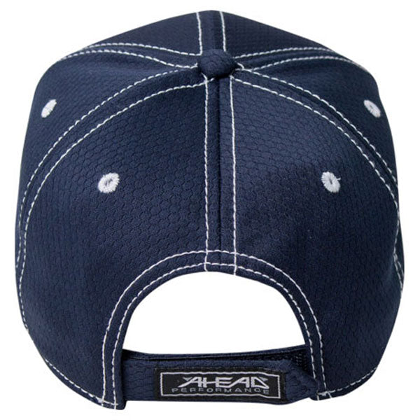 AHEAD Navy/White Honeycomb Tech Contrast Cap