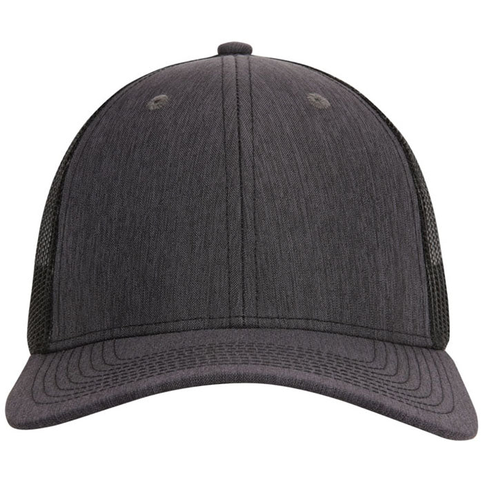 AHEAD Charcoal Linen/Black Mesh Brant Cap