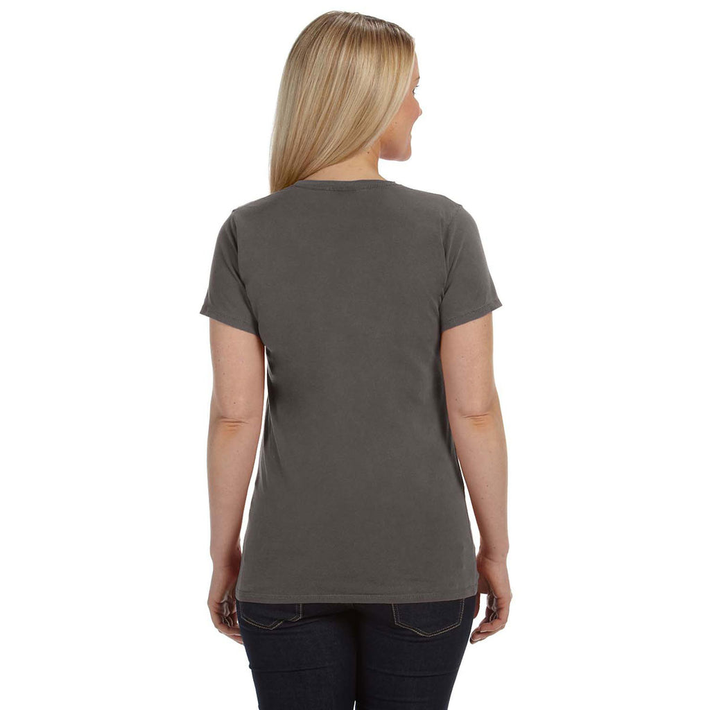 Comfort Colors Women's Pepper 4.8 Oz. Fitted T-Shirt