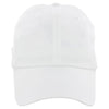 AHEAD White Chino Solid Velcro Cap