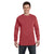 Comfort Colors Men's Crimson 6.1 Oz. Long-Sleeve T-Shirt