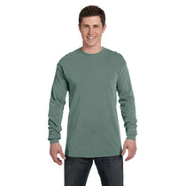 Comfort Colors Men's Light Green 6.1 Oz. Long-Sleeve T-Shirt
