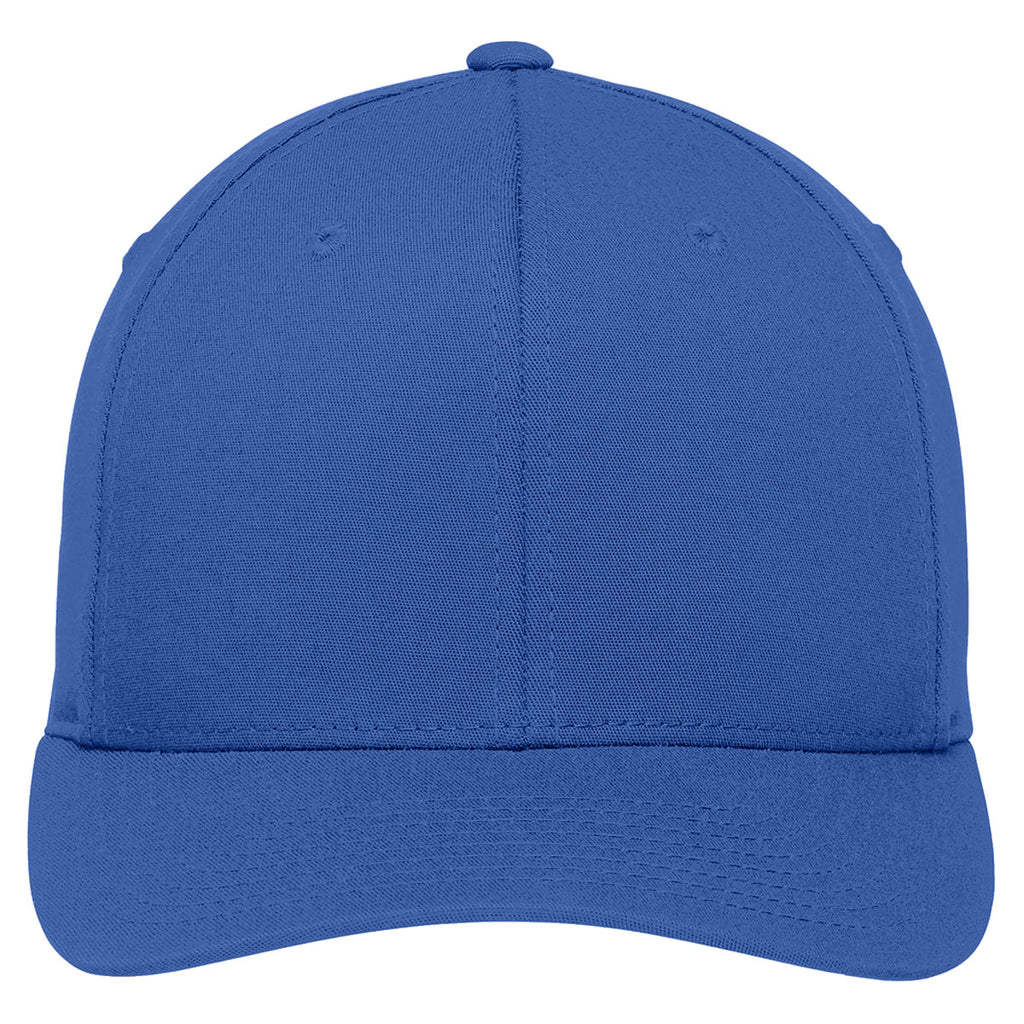 Port Authority True Royal Flexfit Cotton Twill Cap