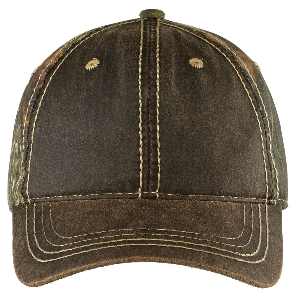 Port Authority Mossy Oak Break-Up Country Pigment-Dyed Camouflage Cap