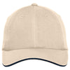 Port Authority Stone/ Classic Navy Dry Zone Cap